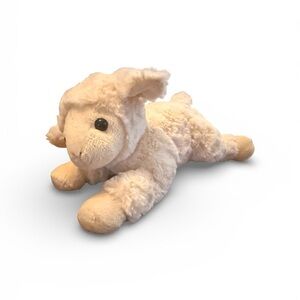 Aurora Baby World Musical Wind Up Sweet Cream Lamb 12" Plush Soft